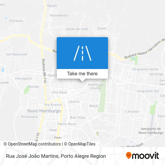Rua José João Martins map