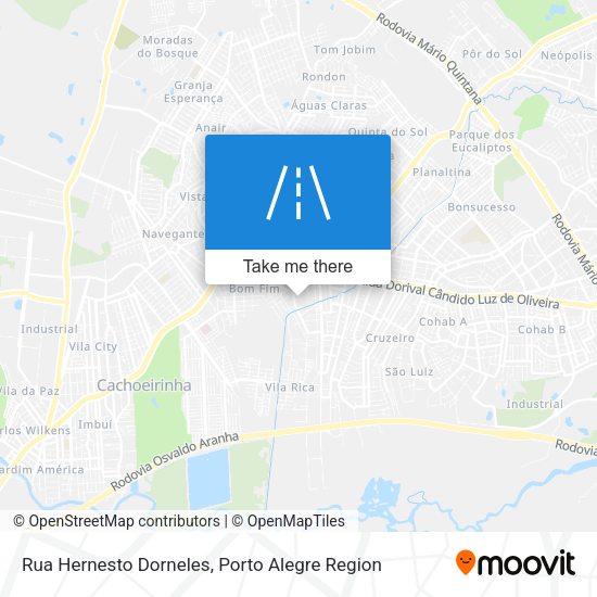 Rua Hernesto Dorneles map