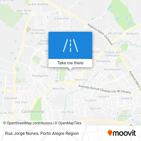 Rua Jorge Nunes map