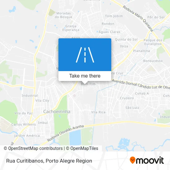 Rua Curitibanos map