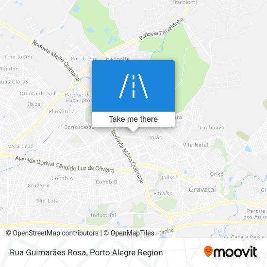 Rua Guimarães Rosa map