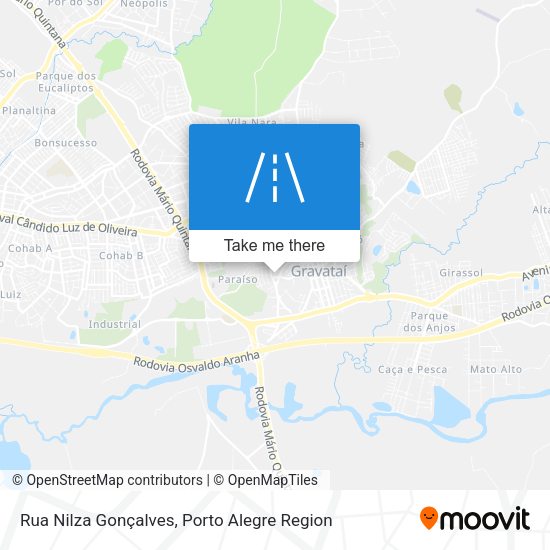 Rua Nilza Gonçalves map