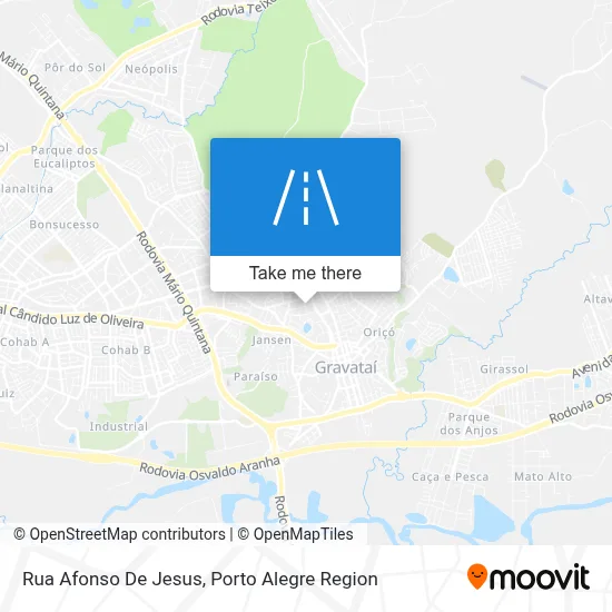 Rua Afonso De Jesus map
