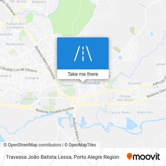 Travessa João Batista Lessa map