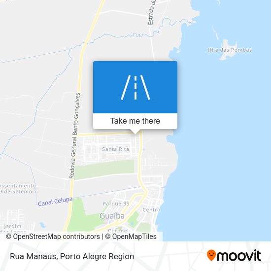 Rua Manaus map