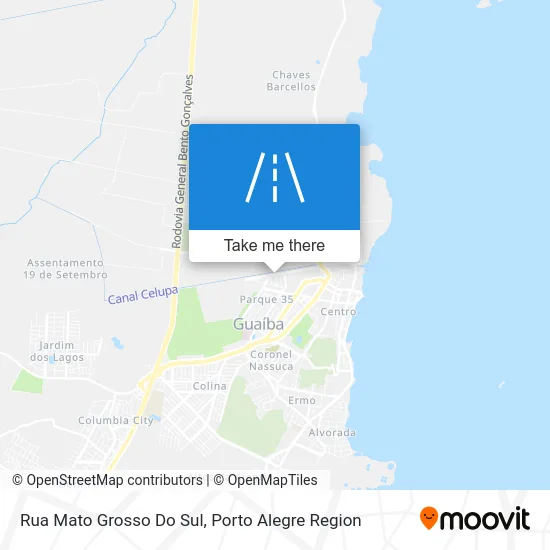 Rua Mato Grosso Do Sul map