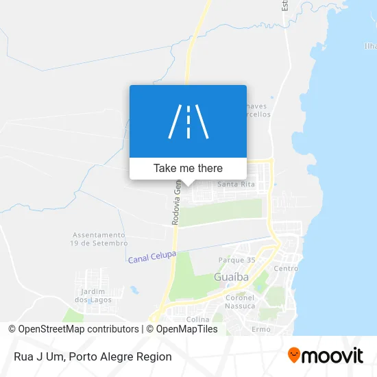 Rua J Um map