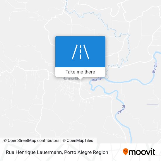 Rua Henrique Lauermann map