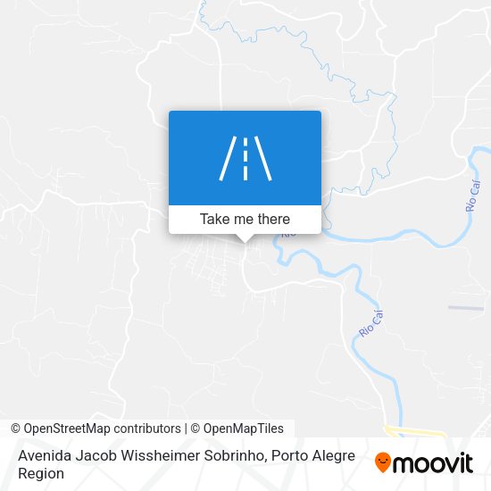 Avenida Jacob Wissheimer Sobrinho map