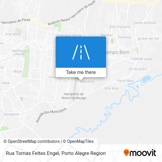 Rua Tomas Feltes Engel map