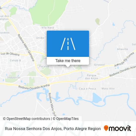 Rua Nossa Senhora Dos Anjos map