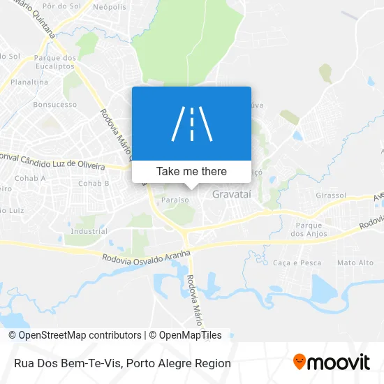 Rua Dos Bem-Te-Vis map