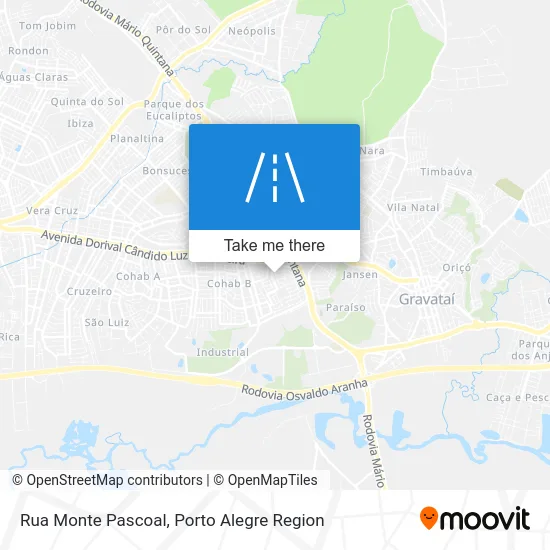 Rua Monte Pascoal map
