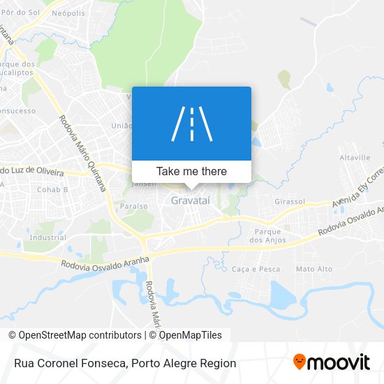 Rua Coronel Fonseca map