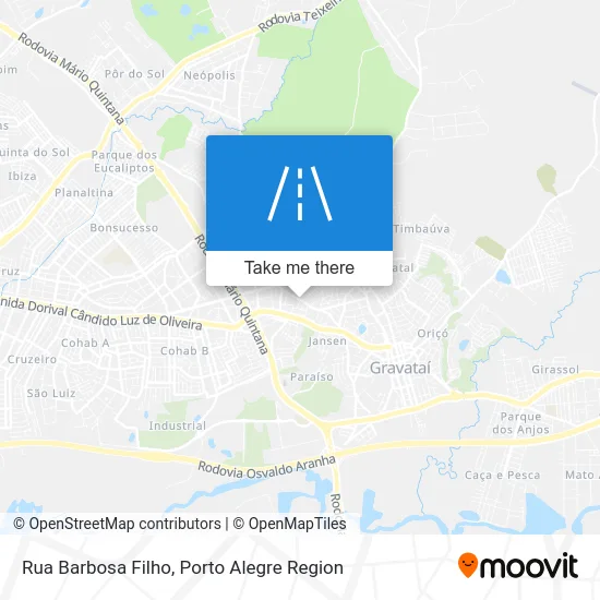 Rua Barbosa Filho map