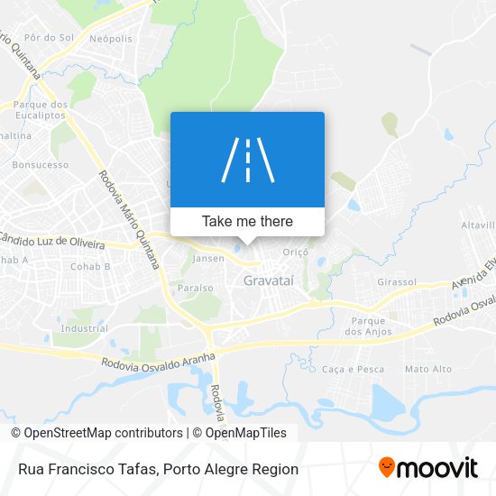 Rua Francisco Tafas map