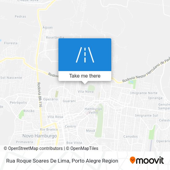 Rua Roque Soares De Lima map