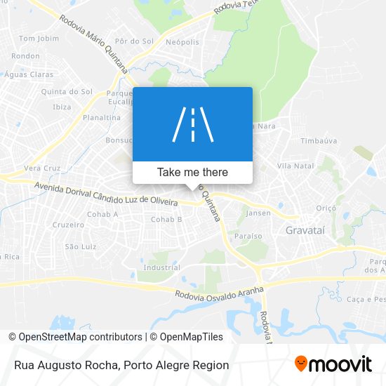 Rua Augusto Rocha map