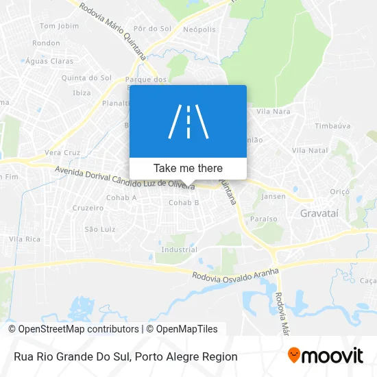 Rua Rio Grande Do Sul map