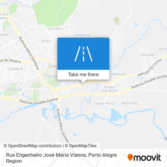 Rua Engenheiro José Maria Vianna map