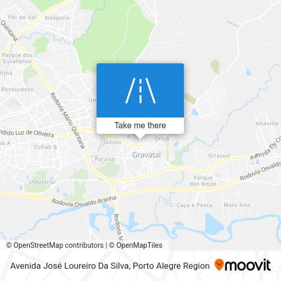 Avenida José Loureiro Da Silva map