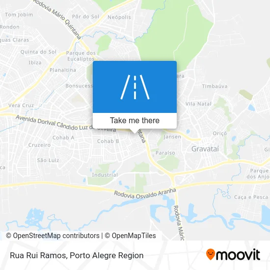 Rua Rui Ramos map