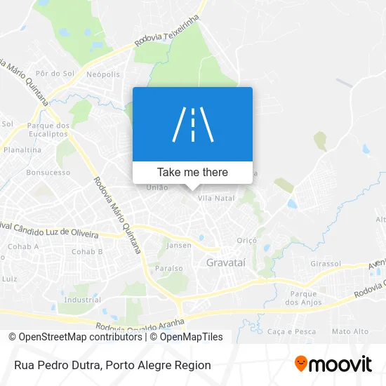 Rua Pedro Dutra map
