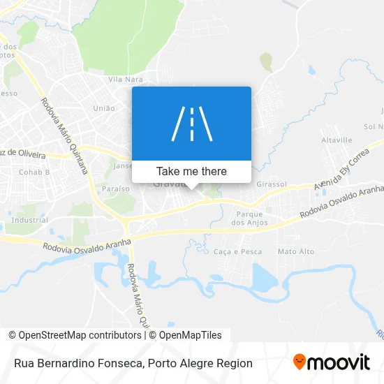 Rua Bernardino Fonseca map