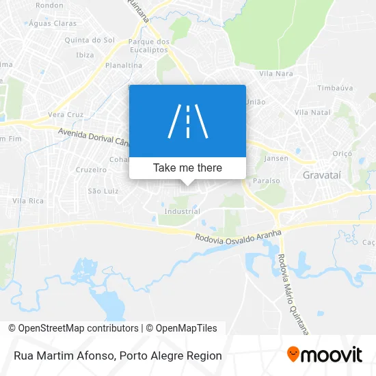 Rua Martim Afonso map