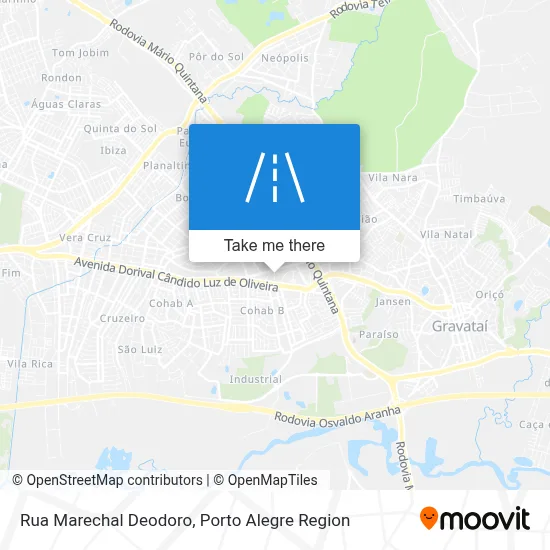 Rua Marechal Deodoro map