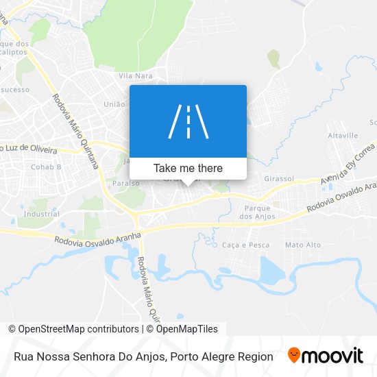 Rua Nossa Senhora Do Anjos map