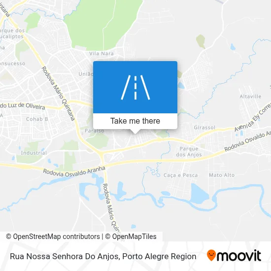 Rua Nossa Senhora Do Anjos map