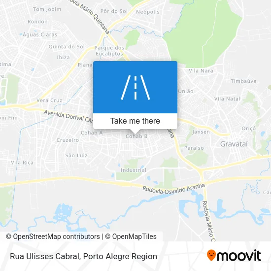 Rua Ulisses Cabral map