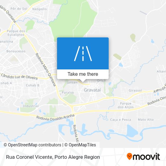 Rua Coronel Vicente map