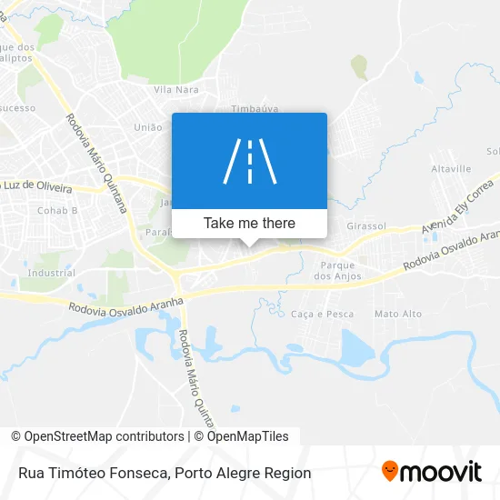 Rua Timóteo Fonseca map