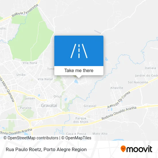 Rua Paulo Roetz map