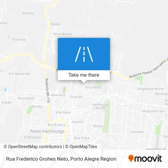Rua Frederico Grohes Neto map