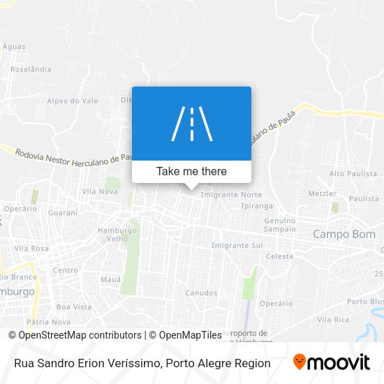 Rua Sandro Erion Veríssimo map