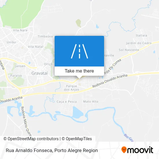 Rua Arnaldo Fonseca map