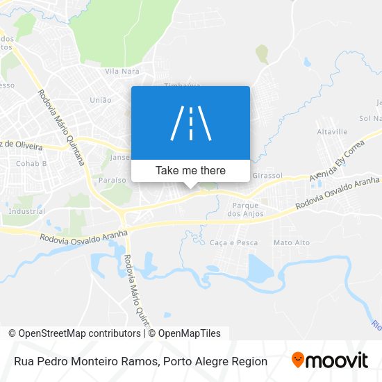 Rua Pedro Monteiro Ramos map