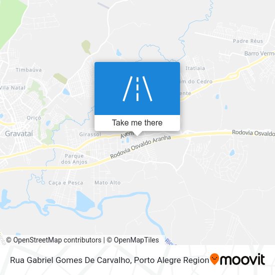 Rua Gabriel Gomes De Carvalho map