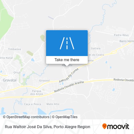 Rua Waltoir José Da Silva map