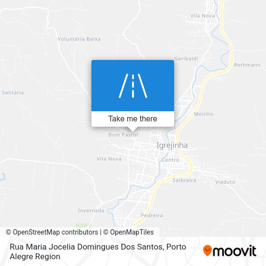 Rua Maria Jocelia Domingues Dos Santos map