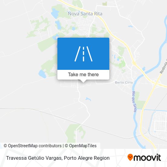 Travessa Getúlio Vargas map