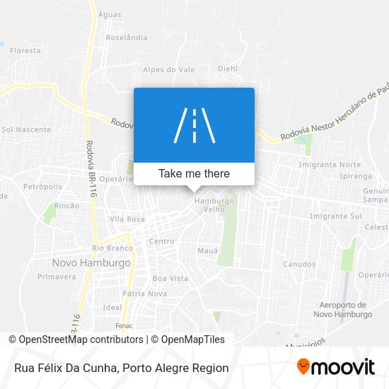 Rua Félix Da Cunha map