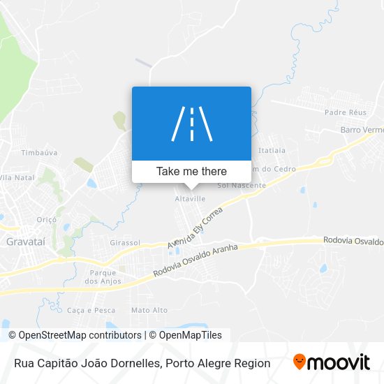 Rua Capitão João Dornelles map