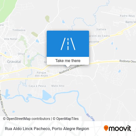 Rua Aldo Linck Pacheco map