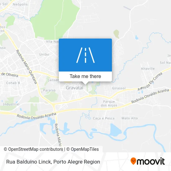 Rua Balduíno Linck map