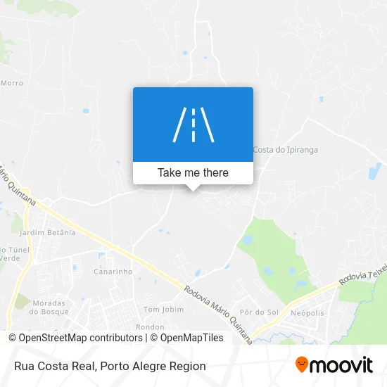 Rua Costa Real map
