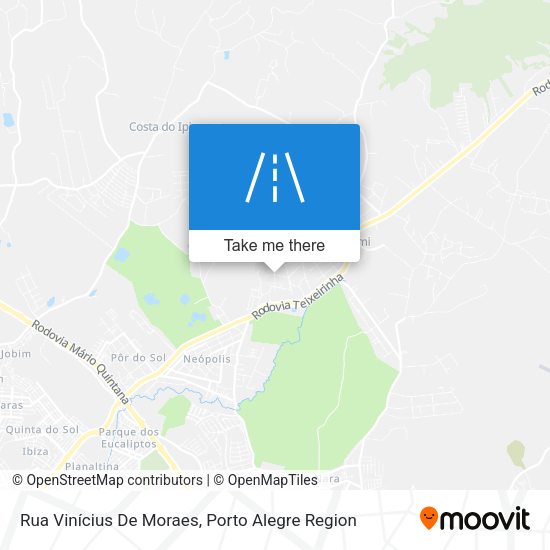 Rua Vinícius De Moraes map